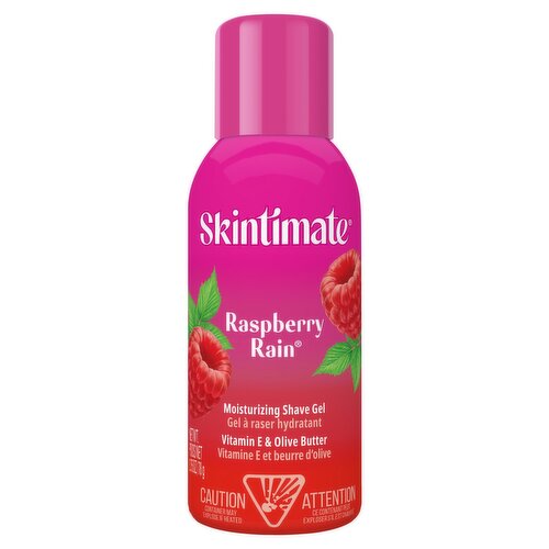 Skintimate Raspberry Rain Moisturizing Shave Gel, 2.75 oz