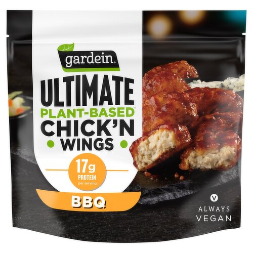 Gardein BBQ Ultimate Plant-Based Chick'n Wings, 14.6 oz