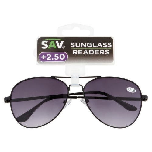 SAV Eyewear +2.50 Sunglass Readers