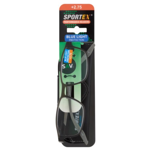 SAV Eyewear Sportex +2.75 Performance Readers