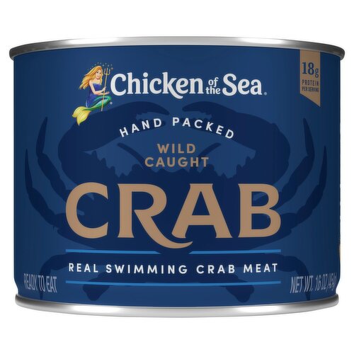 Chicken of the Sea Wild Caught Special Real Swimming Crab Meat, 16 oz