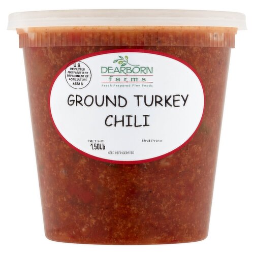 Dearborn Farms Ground Turkey Chili, 1.50 lb