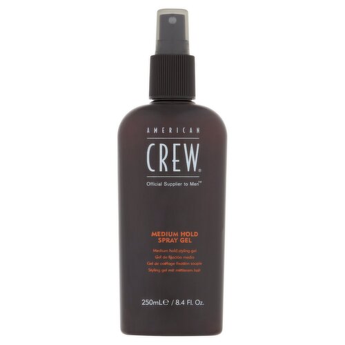 American Crew Medium Hold Spray Gel, 8.4 fl oz