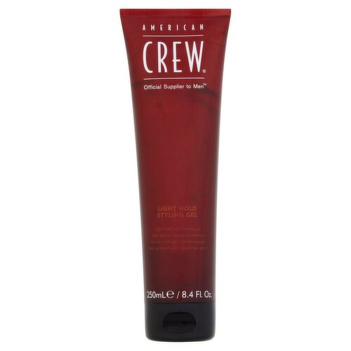 American Crew Light Hold Styling Gel, 8.4 fl oz