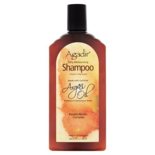 Agadir Argan Oil Daily Moisturizing Shampoo, 12.4 fl oz