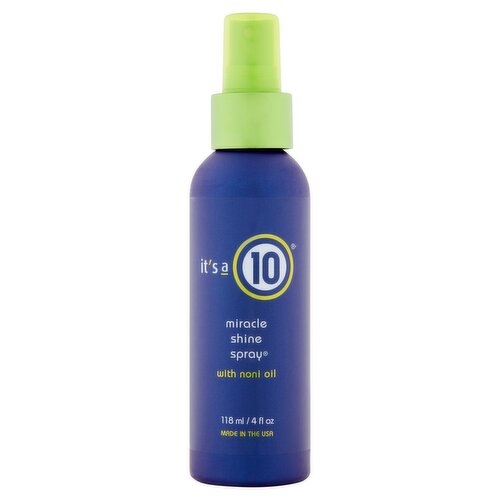 It's a 10 Miracle Shine Spray, 4 fl oz