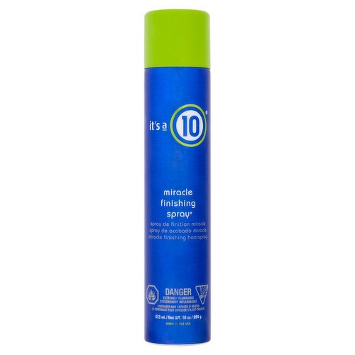 It's a 10 Miracle Finishing Spray, 10 oz