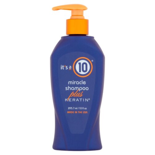 It's a 10 Miracle Shampoo Plus Keratin, 10 fl oz