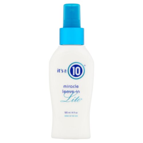 It's a 10 Lite Miracle Leave-in, 4 fl oz