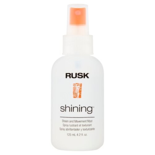 Rusk Shining Sheen and Movement Myst, 4.2 fl oz