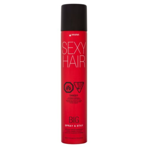 Sexy Hair Spray & Stay Big Intense Hold Hairspray, 9 oz