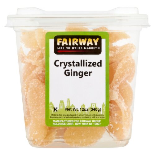 Fairway Crystallized Ginger, 12 oz