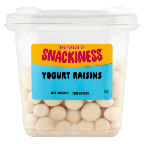 The Pursuit of Snackiness Yogurt Raisins, 12 oz