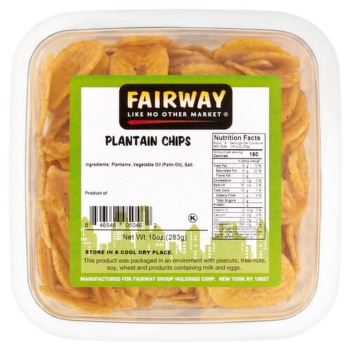 Fairway Plantain Chips, 10 oz