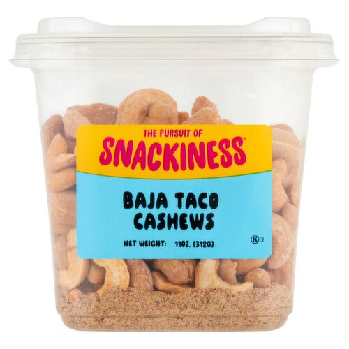 The Pursuit of Snackiness Baja Taco Cashews, 11 oz