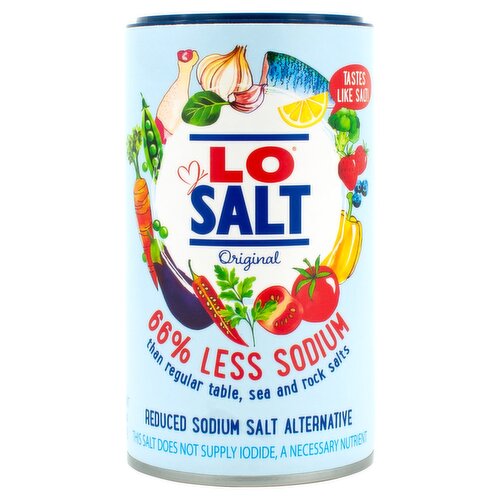 LoSalt Original Reduced Sodium Salt Alternative, 12.3 oz