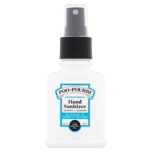 Poo-Pourri Coconut + Lavender Antibacterial Hand Sanitizer, 2 fl oz