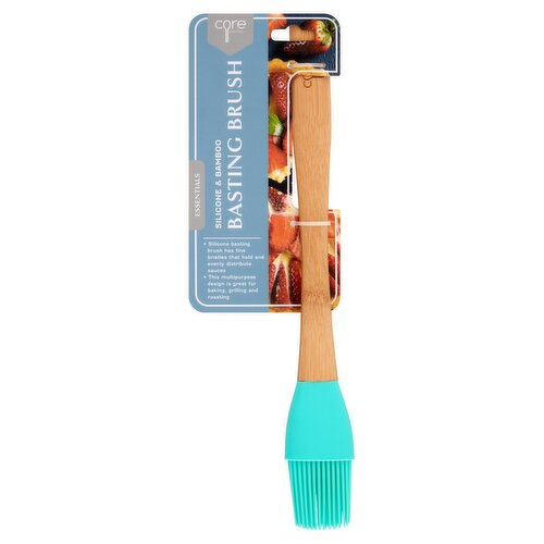 Core Kitchen Essentials Silicone & Bamboo Basting Brush