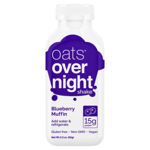 Oats Overnight Blueberry Muffin Shake, 2.2 oz