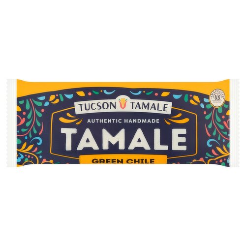 Tucson Tamale Green Chile Chicken Tamale, 5 oz