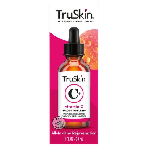 TruSkin Glow Vitamin C Super Serum+, 1 fl oz