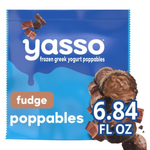 Yasso Fudge Frozen Greek Yogurt Poppables, 6.84 fl oz