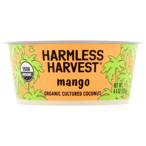 Harmless Harvest Mango Organic Cultured Coconut, 4.4 oz