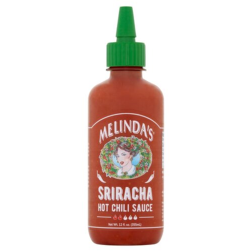 Melinda's Sriracha Hot Chili Sauce, 12 fl oz