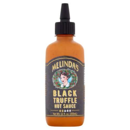 Melinda's Black Truffle Hot Sauce, 12 fl oz