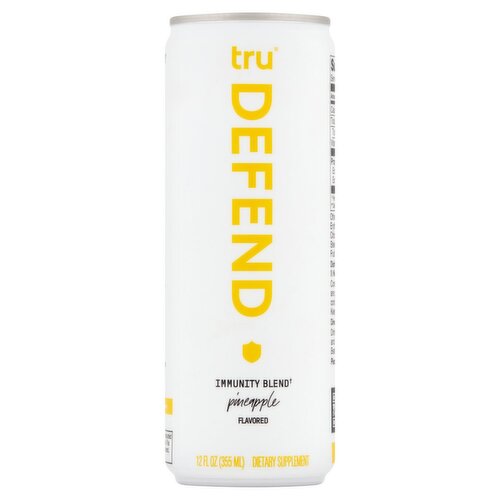 Tru Defend Immunity Blend Pineapple Flavored Dietary Supplement, 12 fl oz