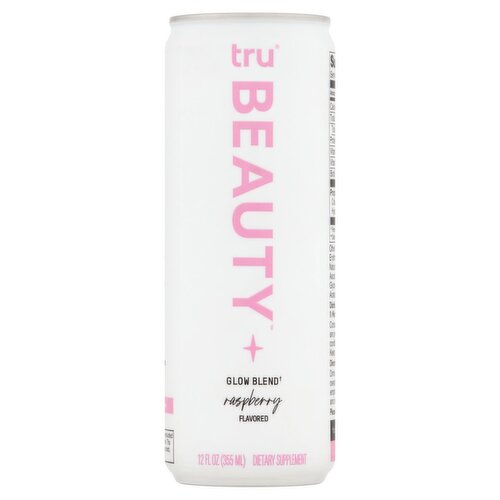 Tru Beauty Glow Blend Raspberry Flavored Dietary Supplement, 12 fl oz