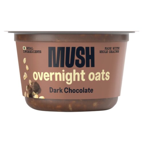 Mush Dark Chocolate Overnight Oats, 5 oz