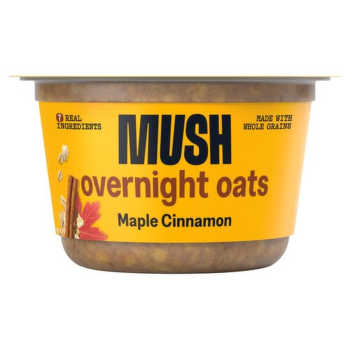 Mush Maple Cinnamon Overnight Oats, 5 oz