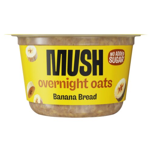 Mush Banana Bread Overnight Oats, 5 oz