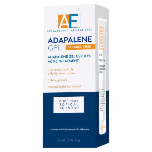 AF Paraben Free Adapalene Gel, 0.5 oz