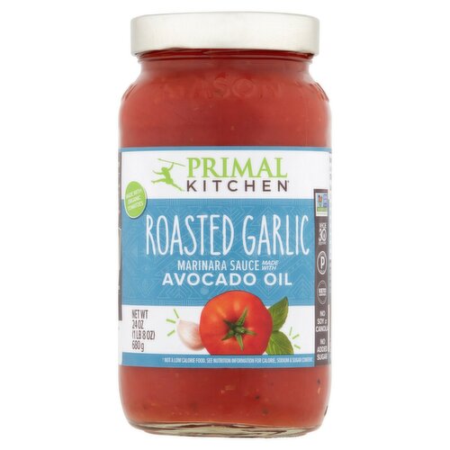 Primal Kitchen Roasted Garlic with Avocado Oil Marinara Sauce, 24 oz