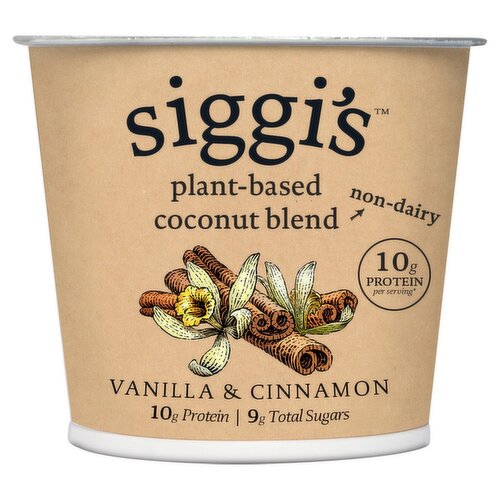 Siggi's® Plant-Based Coconut Blend, Vanilla Cinnamon, 5.3 oz. Cup