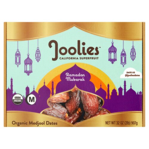 Joolies Organic Medjool Dates, 32 oz