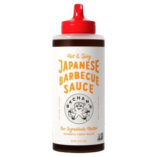 Bachan's Hot & Spicy Japanese Barbecue Sauce, 16 oz