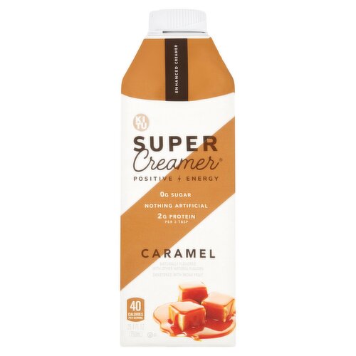 Kitu Super Creamer Caramel Enhanced Creamer, 25.4 fl oz