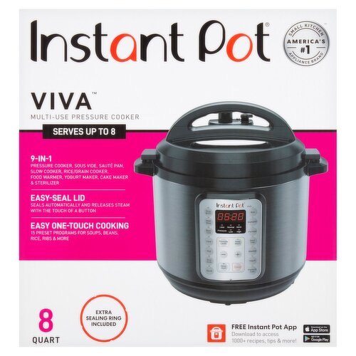 Instant Pot Viva 8 Quart Multi-Use Pressure Cooker