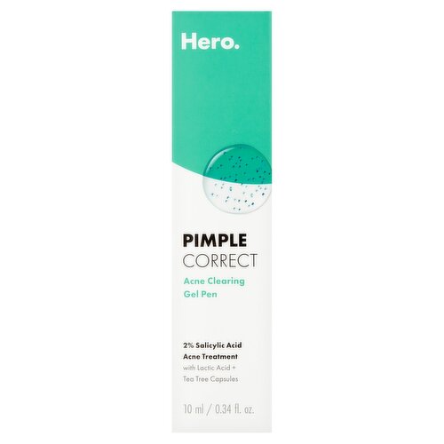 Hero Pimple Correct Acne Clearing Gel Pen, 0.34 fl oz