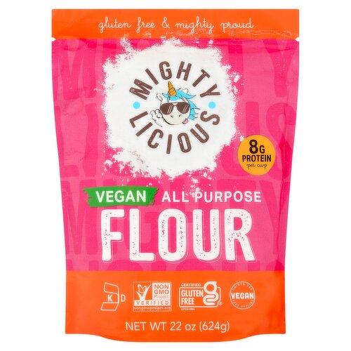 Mightylicious Vegan All Purpose Flour, 22 oz