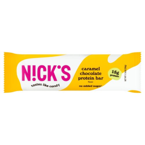 Nick's Caramel Chocolate Flavor Protein Bar, 1.76 oz