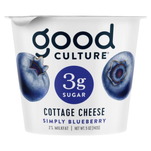 Good Culture Simply Blueberry Cottage Cheese, 5 oz