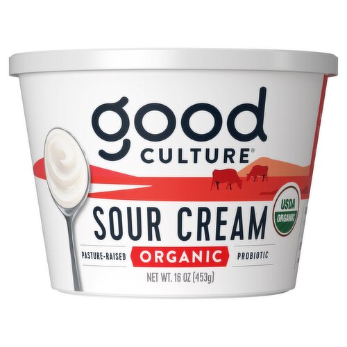 Good Culture Organic Sour Cream, 16 oz