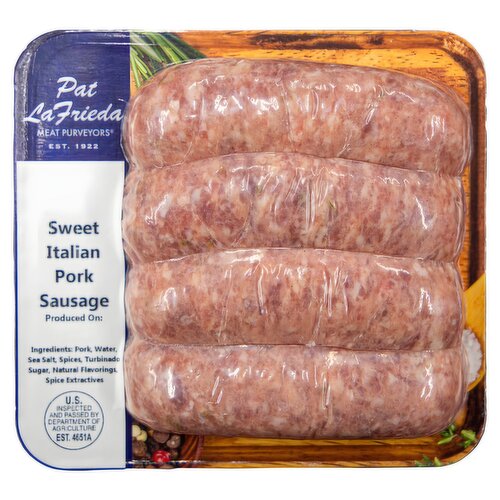 Pat Lafrieda Sweet Italian Pork Sausage, 16 oz