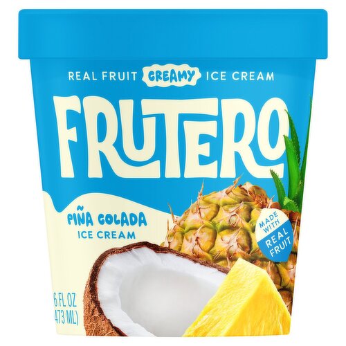 Frutero Piña Colada Ice Cream, 16 fl oz