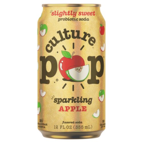 Culture Pop Soda Sparkling Apple