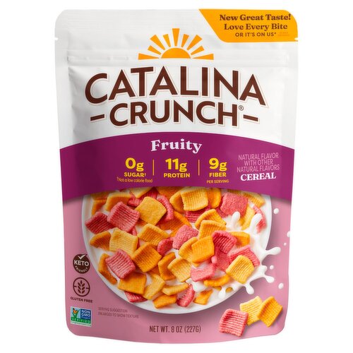 Catalina Crunch Keto Friendly Fruity Cereal, 8 oz